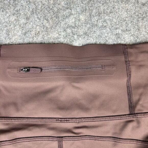 Lululemon Leggings Women’s 6 Speed Limit Tight 23" Nulux Cherry Cola Coral Kiss - Picture 9 of 10